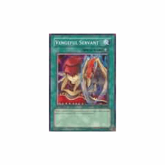 2012 Yu-Gi-Oh CrimsonCrisis Vengeful Servant - CRMS-EN046 - Common