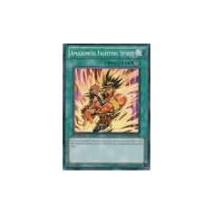 2012 Yu-Gi-Oh Duelist Revolution Amazoness Fighting Spirit - DREV-EN054 - Common