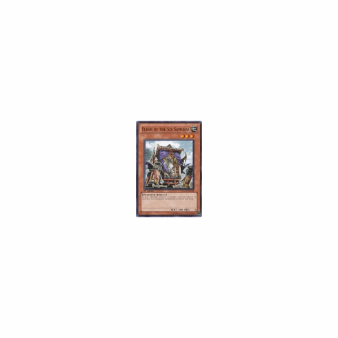 2012 Yu-Gi-Oh Extreme Victory Elder of the Six Samurai - EXVC-EN028 - Common