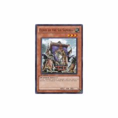 2012 Yu-Gi-Oh Extreme Victory Elder of the Six Samurai - EXVC-EN028 - Common