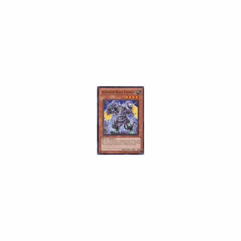 2012 Yu-Gi-Oh Extreme Victory Gladiator Beast Tygerius - EXVC-EN034 - Common