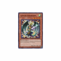 2012 Yu-Gi-Oh Extreme Victory Lancer Lindwurm - EXVC-EN092 - Common