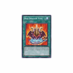 2012 Yu-Gi-Oh Extreme Victory Red Dragon Vase - EXVC-EN046 - Common