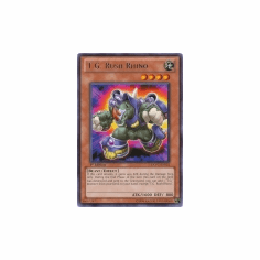 2012 Yu-Gi-Oh Extreme Victory T.G. Rush Rhino - EXVC-EN021 - Rare