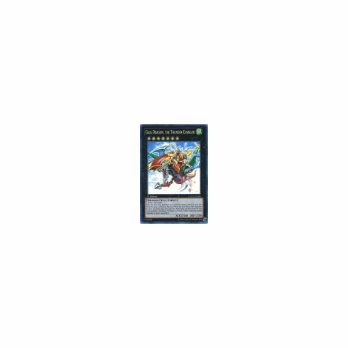 2012 Yu-Gi-Oh Galactic Overlord #GAOV046 Gaia Dragon, the Thunder Charger (SR)