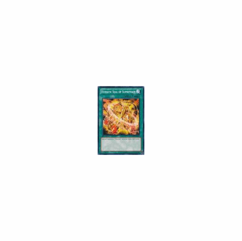 2012 Yu-Gi-Oh Galactic Overlord #GAOV057 Hieratic Seal of Supremacy