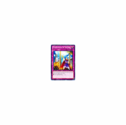 2012 Yu-Gi-Oh Galactic Overlord #GAOV068 Commander of Swords