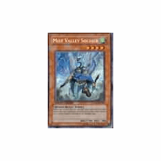 2012 Yu-Gi-Oh Hidden Arsenal 1 Mist Valley Soldier - HA01-EN006 - Secret Rare