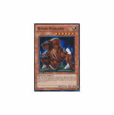 2012 Yu-Gi-Oh Hidden Arsenal 3 Worm Warlord - HA03-EN053 - Super Rare