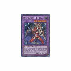 2012 Yu-Gi-Oh Hidden Arsenal 5 Gem-Knight Ruby - HA05-EN019 - Secret Rare 1st Edition
