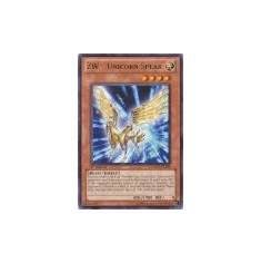 2012 Yu-Gi-Oh Order of Chaos ZW - Unicorn Spear - ORCS-EN005 - Rare