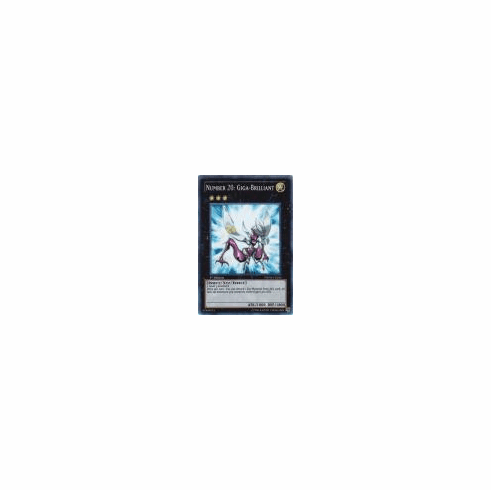 2012 Yu-Gi-Oh Photon Shockwave Number 20: Giga-Brilliant - PHSW-EN042 - Super Rare 1st Edition