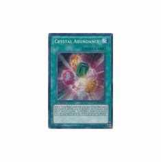 2012 Yu-Gi-Oh Ra Yellow Mega Pack Crystal Abundance - RYMP-EN051 - Secret Rare 1st Edition