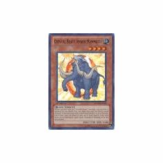 2012 Yu-Gi-Oh Ra Yellow Mega Pack Crystal Beast Amber Mammoth - RYMP-EN044 - Super Rare 1st Edition