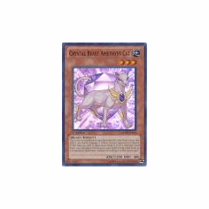 2012 Yu-Gi-Oh Ra Yellow Mega Pack Crystal Beast Amethyst Cat - RYMP-EN041 - Super Rare 1st Edition
