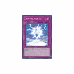 2012 Yu-Gi-Oh Ra Yellow Mega Pack Crystal Raigeki - RYMP-EN055 - Super Rare 1st Edition