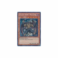 2012 Yu-Gi-Oh Ra Yellow Mega Pack Destiny HERO - Malicious - RYMP-EN034 - Secret Rare 1st Edition