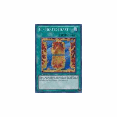 2012 Yu-Gi-Oh Ra Yellow Mega Pack H - Heated Heart - RYMP-EN023 - Secret Rare 1st Edition