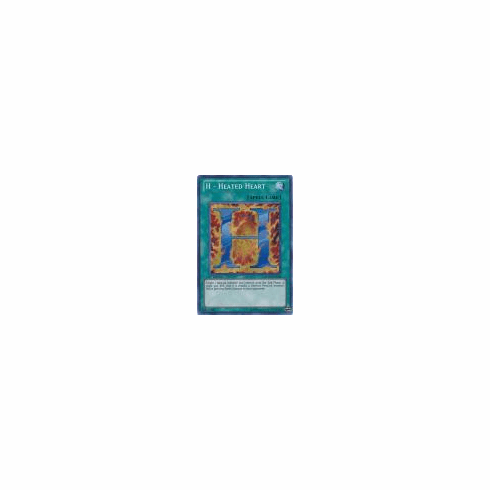 2012 Yu-Gi-Oh Ra Yellow Mega Pack H - Heated Heart - RYMP-EN023 - Secret Rare 1st Edition