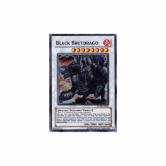 2012 Yu-Gi-Oh Stardust Overdrive Black Brutdrago - SOVR-EN043 - Super Rare
