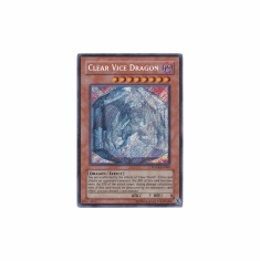 2012 Yu-Gi-Oh Stardust Overdrive Clear Vice Dragon - SOVR-EN098 - Secret Rare