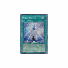 2012 Yu-Gi-Oh Stardust Overdrive Clear World - SOVR-EN099 - Secret Rare