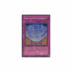 2012 Yu-Gi-Oh Stardust Overdrive Seal of Wickedness - SOVR-EN079 - Super Rare