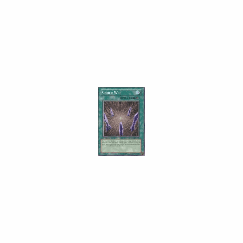 2012 Yu-Gi-Oh Stardust Overdrive Spider Web - SOVR-EN045 - Common