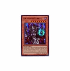 2012 Yu-Gi-Oh Starstrike Blast Archfiend Empress - STBL-EN000 - Super Rare 1st Edition