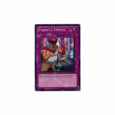 2012 Yu-Gi-Oh Starstrike Blast Tyrant's Temper - STBL-EN079 - Super Rare 1st Edition