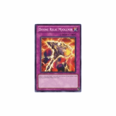 2012 Yu-Gi-Oh Storm of Ragnarok Divine Relic Mjollnir - STOR-EN066 - Common