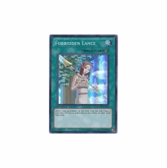 2012 Yu-Gi-Oh Storm of Ragnarok Forbidden Lance - STOR-EN061 - Super Rare