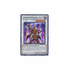 2012 Yu-Gi-Oh Storm of Ragnarok Legendary Six Samurai - Shi En - STOR-EN041 - Ultra Rare