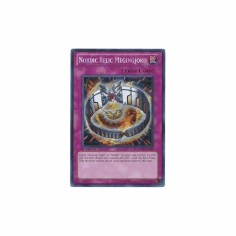 2012 Yu-Gi-Oh Storm of Ragnarok Nordic Relic Megingjord - STOR-EN088 - Secret Rare