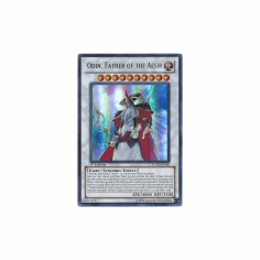 2012 Yu-Gi-Oh Storm of Ragnarok Odin, Father of the Aesir - STOR-EN040 - Ultra Rare