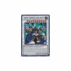 2012 Yu-Gi-Oh Storm of Ragnarok Thor, Lord of the Aesir - STOR-EN038 - Ultra Rare