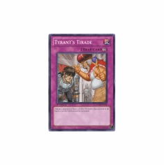 2012 Yu-Gi-Oh Storm of Ragnarok Tyrant's Tirade - STOR-EN078 - Common