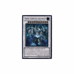 2012 Yu-Gi-Oh Storm of Ragnarok Ultimate Rare - Thor, Lord of the Aesir - STOR-EN038