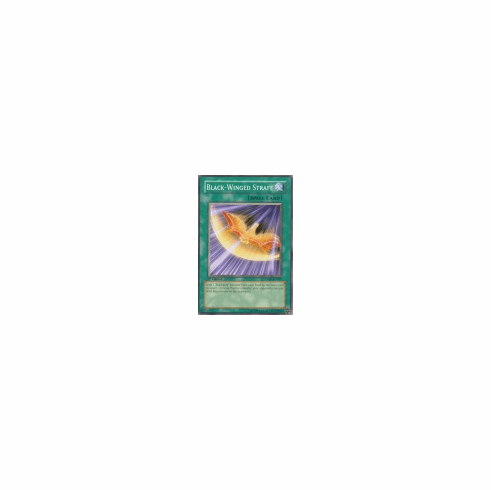 2012 Yu-Gi-Oh The Shining Darkness Black-Winged Strafe - TSHD-EN045 - Common
