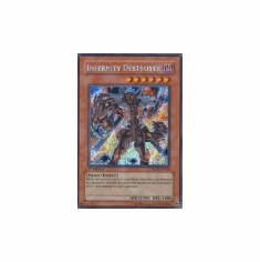 2012 Yu-Gi-Oh The Shining Darkness Infernity Destroyer - TSHD-EN098 - Secret Rare