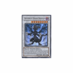 2012 Yu-Gi-Oh The Shining Darkness Infernity Doom Dragon - TSHD-EN042 - Ultra Rare