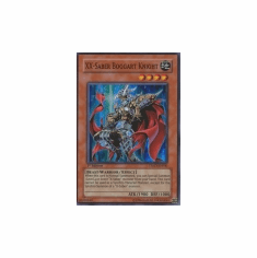2012 Yu-Gi-Oh The Shining Darkness XX-Saber Boggart Knight - TSHD-EN000 - Super Rare