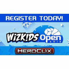 <b><font color=blue>2018 Wizkids Heroclix Open Constructed Event March 3rd 2018</font></b>