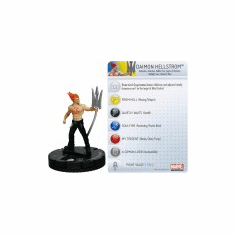 Amazing Spider-Man Heroclix Figure #009 Daimon Hellstrom