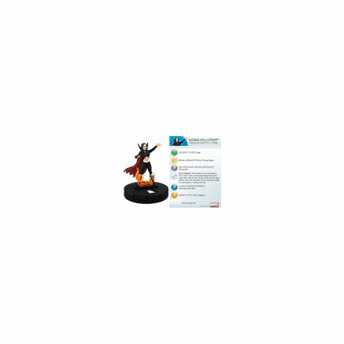Amazing Spider-Man Heroclix Figure #034 Satanna Hellstrom