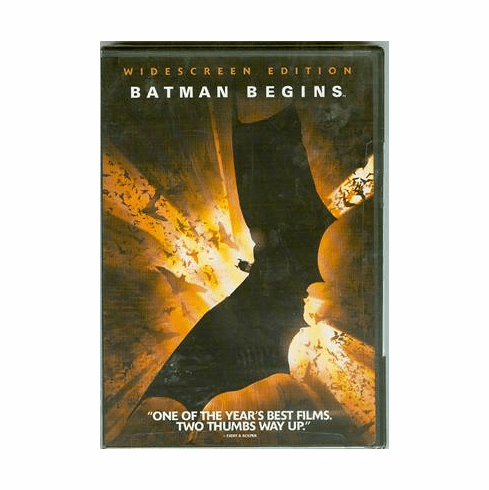 Batman Begins Widescreen DVD