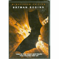 Batman Begins Widescreen DVD