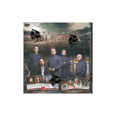 Battlestar Galactica Season 3 Trading Card Box