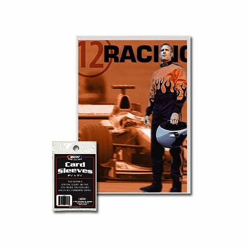 CARD SLEEVES - 2 5/8 X 3 5/8