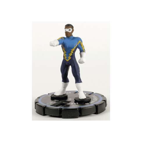 DC Hero Clix Collateral Damage Black Lightning Experienced Figure #047